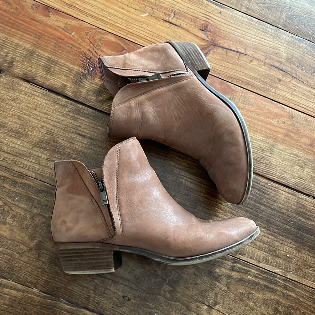 Lucky Brand Brown Ankle Boots